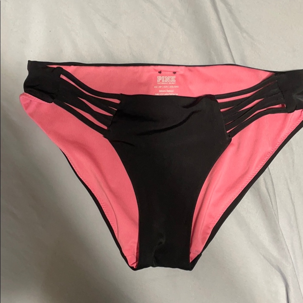 Pink bikini bottom